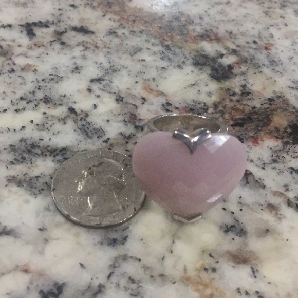 Thomas Sabo pink quartz cocktail ring - Picture 2 of 6